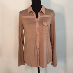 Loveriche tan long - 3/4 length sleeve shirt -M